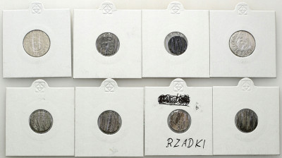 Niemcy, zestaw 8 monet - rzadsze