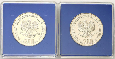 PRL. 200 złotych 1982, zestaw 2 sztuk - KOMPLET