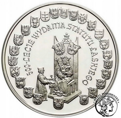 10 złotych 2006 Statut Łaskiego st. L