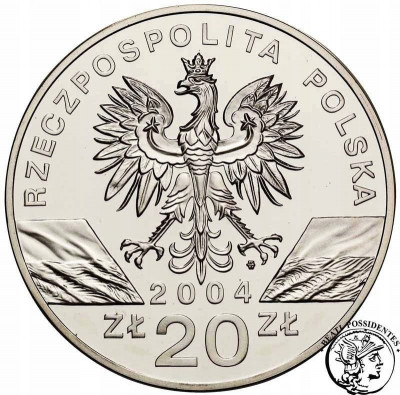 20 złotych 2004 morświn st.L