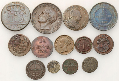 Europa, zestaw 13 monet