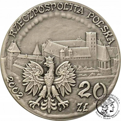 20 złotych 2002 Zamek w Malborku st. 1