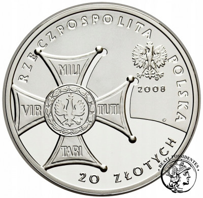 20 złotych 2008 Niepodległość st. L