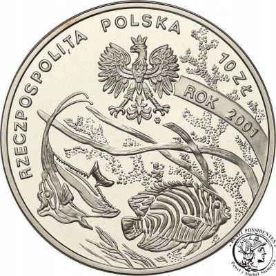 10 złotych 2001 Michał Siedlecki st.L