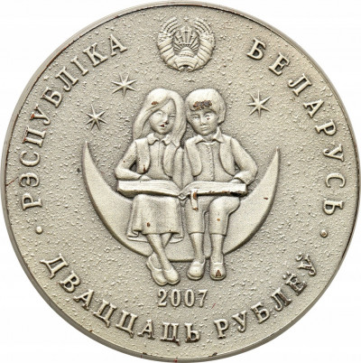 Białoruś 20 Rubli 2007 Alicja po drugiej str st. 1