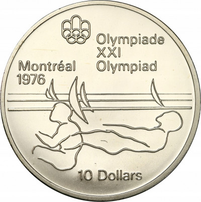 Kanada 10 dolarów 1975 Igrzyska Olimp. Montreal