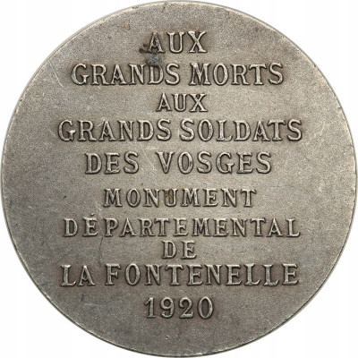 Francja. Medal Żołnierze – SREBRO