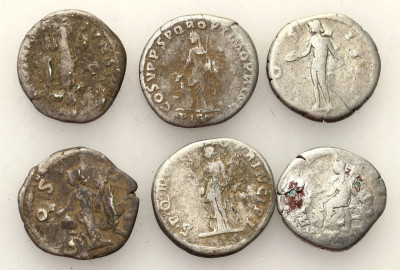 Rzym denary (suberaty) II w. SREBRO st.3/4