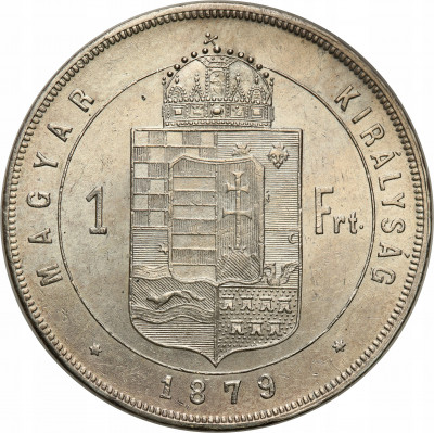 Węgry 1 Forint 1879 Franciszek Józef I st. 1