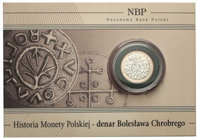 5 złotych 2013 denar Bolesława Chrobrego st.L