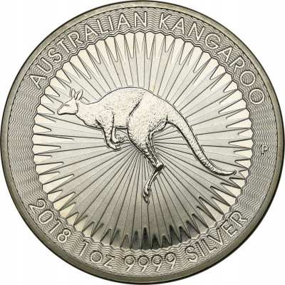 Australia dolar 2018 kangur st.1 UNCJA SREBRA