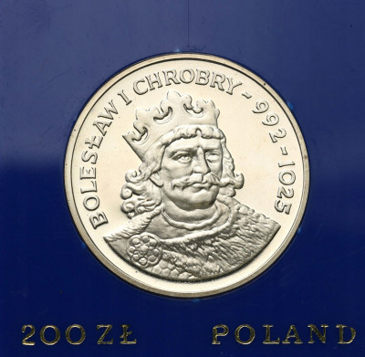 PRL. 200 złotych 1980 Chrobry, popiersie