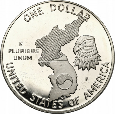 USA 1 dolar 1991 Korea st.L