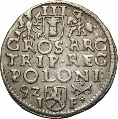Zygmunt III Waza. Trojak (3 grosze) 1592, Poznań