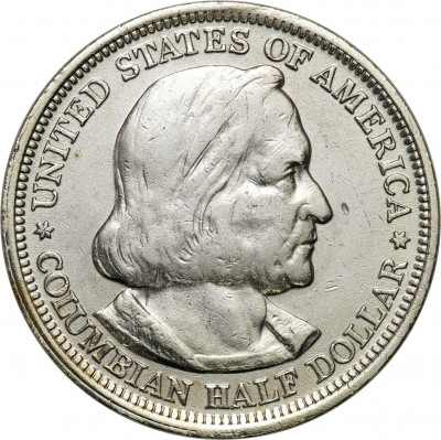 USA 1/2 dolara 1893 Krzysztof Kolumb st.2-