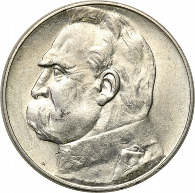 II RP. 5 złotych 1938 Piłsudski - RZADSZY