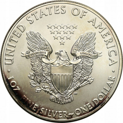 USA 1 dolar 2013 - SREBRO uncja