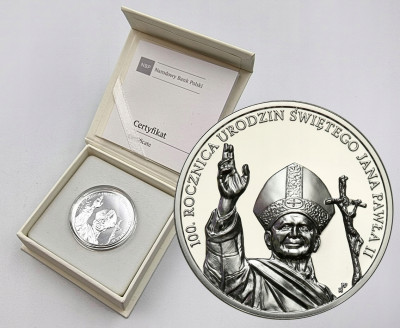 10 zł 2020 100. rocznica urodzin św. Jana Pawła II