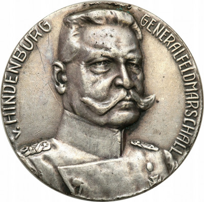 Niemcy Hindenburg medal 1914 SREBRO st.3+