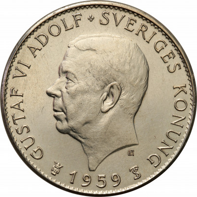Szwecja 5 Koron 1959 - SREBRO