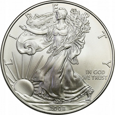 USA 1 dolar 2008 Liberty (uncja srebra)