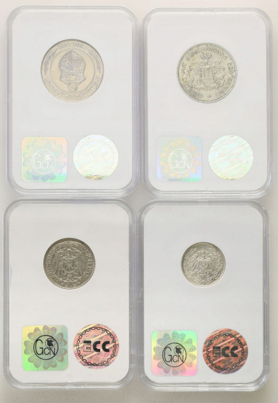 Niemcy + Tunezja zestaw zagranicznych monet