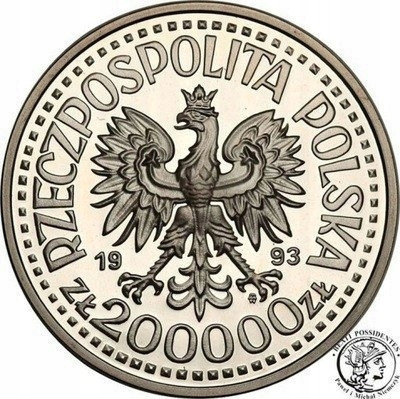 200 000 złotych 1993 Ruch Oporu st.L