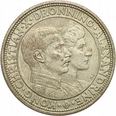 Dania 2 korony 1923 st.2+
