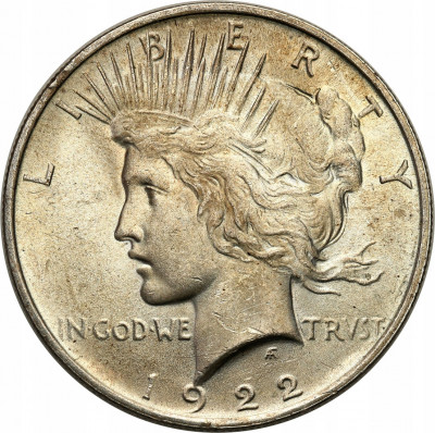 USA dolar 1922 Liberty st.1 - PIĘKNY