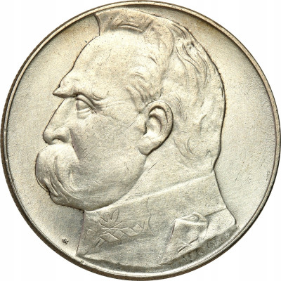 II RP. 10 złotych 1939 Piłsudski - Rzadszy