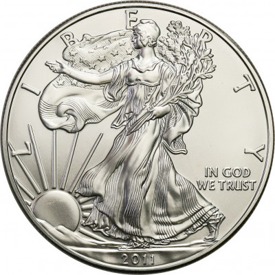USA 1 dolar 2011 Liberty (uncja srebra)