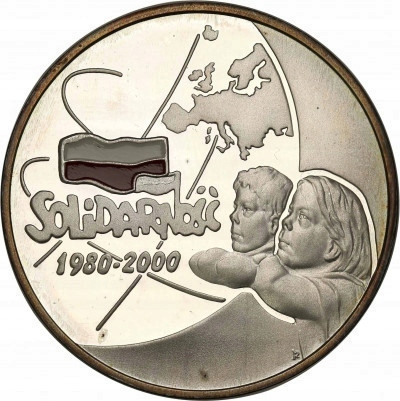 10 złotych 2000 Solidarność 20 lat