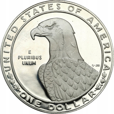 USA 1 dolar 1983 S lustrzanka SREBRO st.L