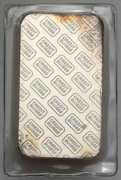 Francja. Sztabka kolekcjonerska 100 g – Ag 999