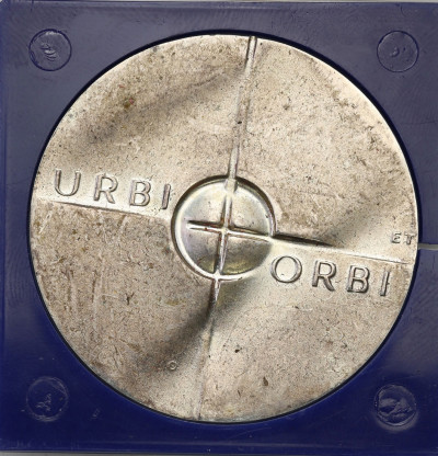 Medal. VERITAS Jan Paweł II 1982 SREBRO st.1