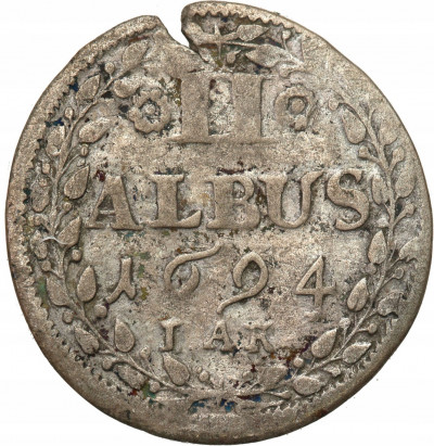 Niemcy Hessen-Darmstadt 2 Albus 1694 st.3
