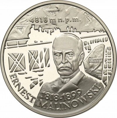 III RP. 10 złotych 1999 Ernest Malinowski