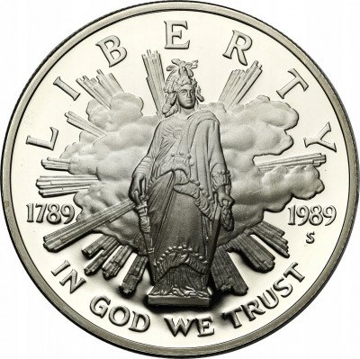 USA 1 dolar 1989 200 lat kongresu USA