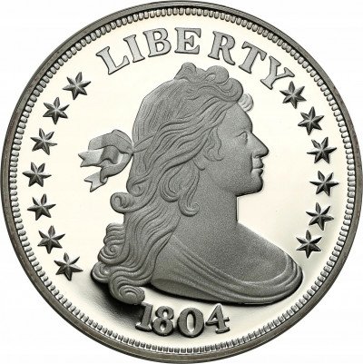 Replika monety USA Dolar 1804 Dexter SREBRO