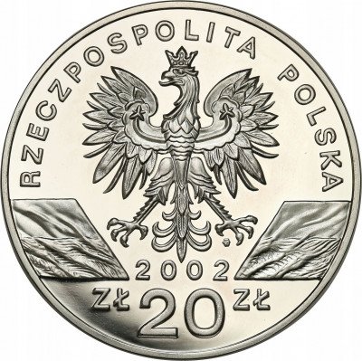 III RP 20 złotych 2002 żółw błotny