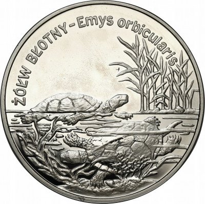 III RP 20 złotych 2002 żółw błotny