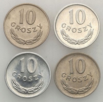 10 groszy 1949 Aluminium + Miedzionikiel PIĘKNE