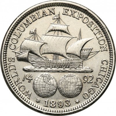 USA 1/2 dolara 1893 Krzysztof Kolumb