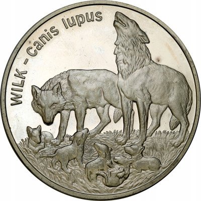 III RP 20 złotych 1999 Wilki