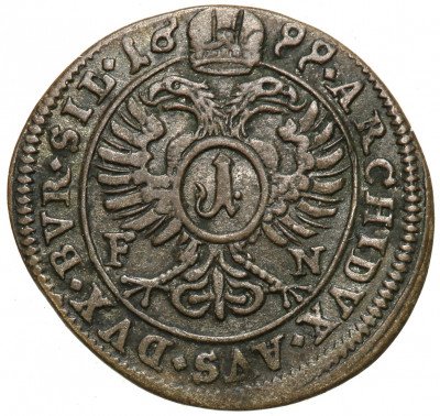 Polska Śląsk 1 Krajcar 1699 Opole
