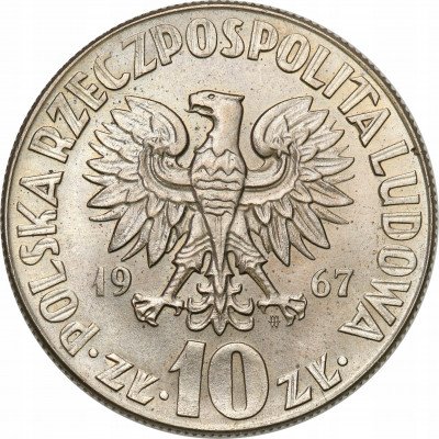 PRL 10 złotych 1967 Kopernik