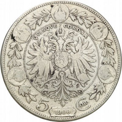 Austria 5 Koron 1900 Franciszek Józef