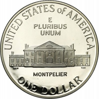 USA 1 dolar 1993 James Madison