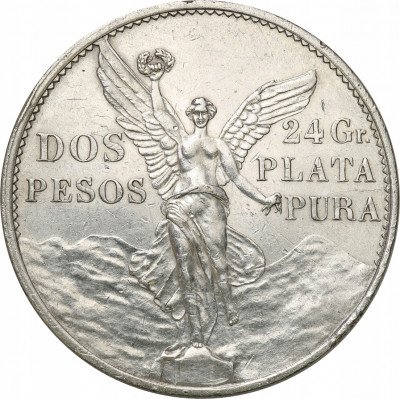 Meksyk 10 Pesos 1921 SREBRO