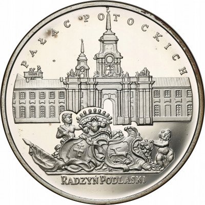 20 złotych 1999 Pałac Potockich - Radzyń Podlaski